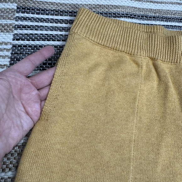 Free People FP‎ Beach Solar Sweater Pants Set Women's 2 Piece Knit Gold Heather - Picture 7 of 16